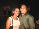 My sis and JP after Karilagan's and ECDDC's performance on June 14, 2002